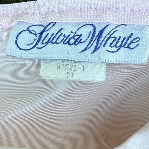 Vintage Sylvia Whyte Flower Girl Dresses - Picture 4 of 4